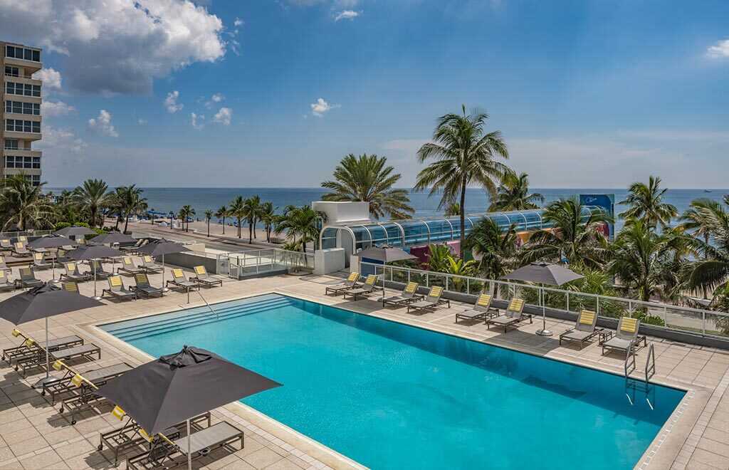 heated outdoor pool