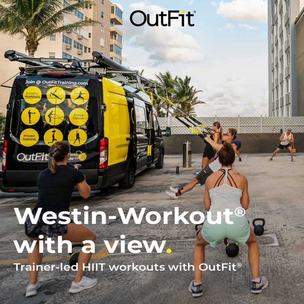 OutFit westin workout with a view